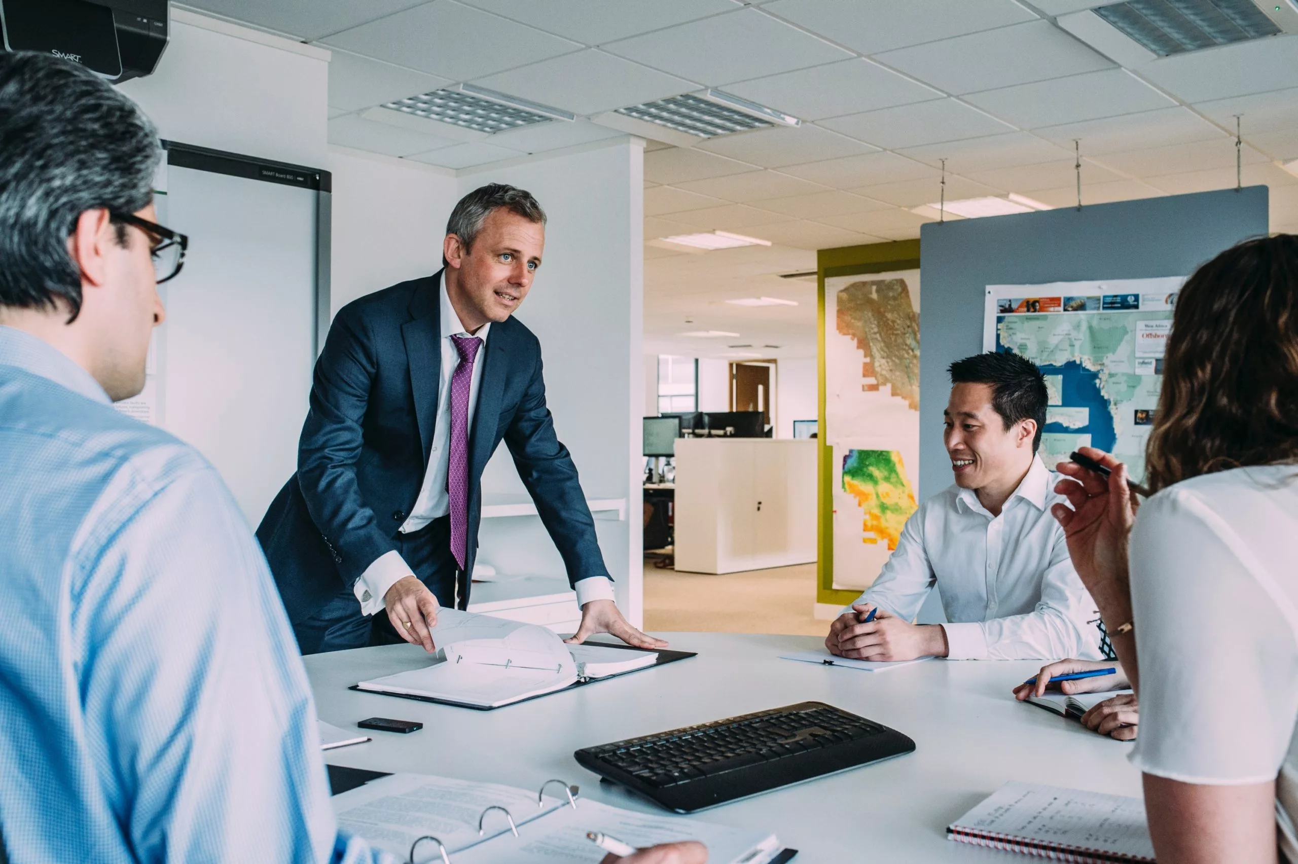 Using customer experience measurement data to improve sales team processes